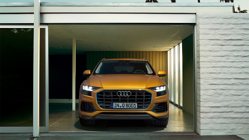 Der neue Audi Q8: Lichttechnologie